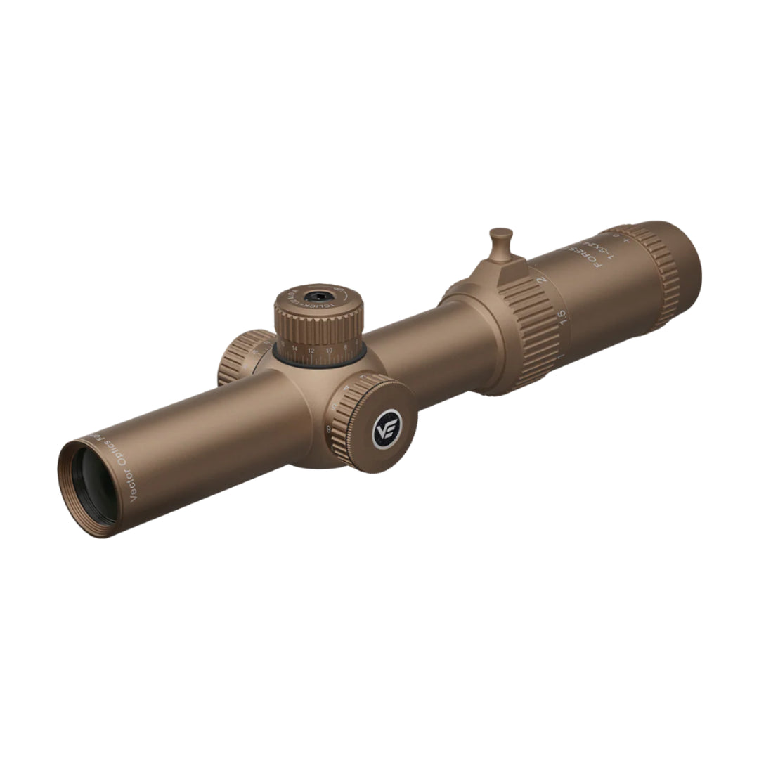 Vector Optics GenII Forester 1-5x24 RifleScope - Coyote Brown