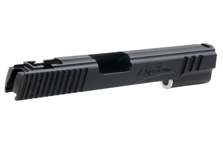 5KU Infinity Signature Slide for Tokyo Marui Hi Capa 5.1 GBB Airsoft (CNC Aluminum) - Black