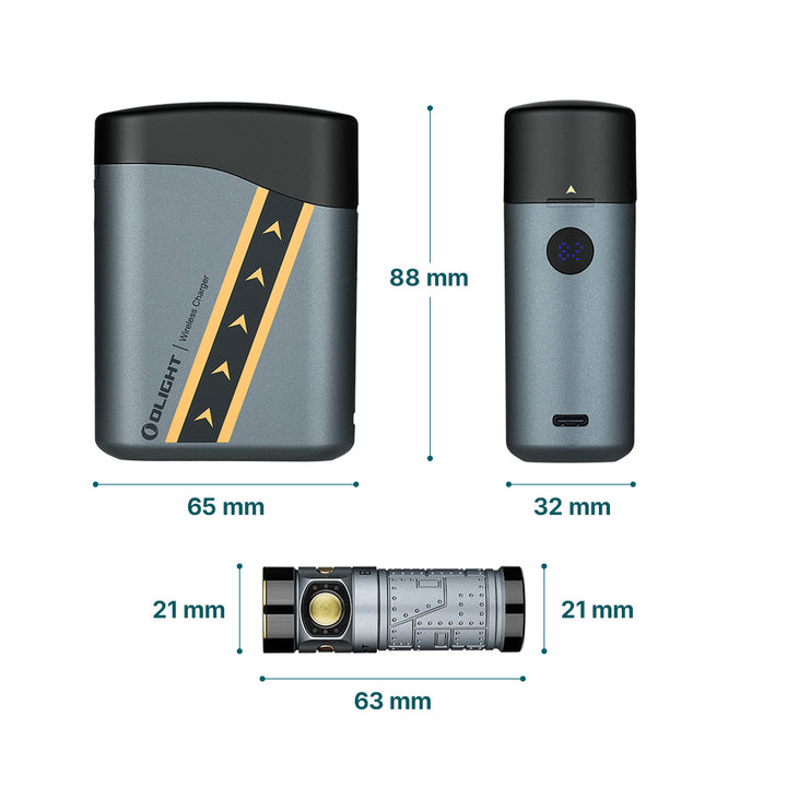 Olight Baton 4 Magnetic Rechargeable Flashlight Premium Edition