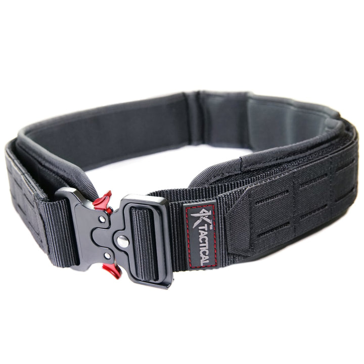 KTactical Tactical Molle Laser Cut Rig Padded Metal Buckle Battle Belt