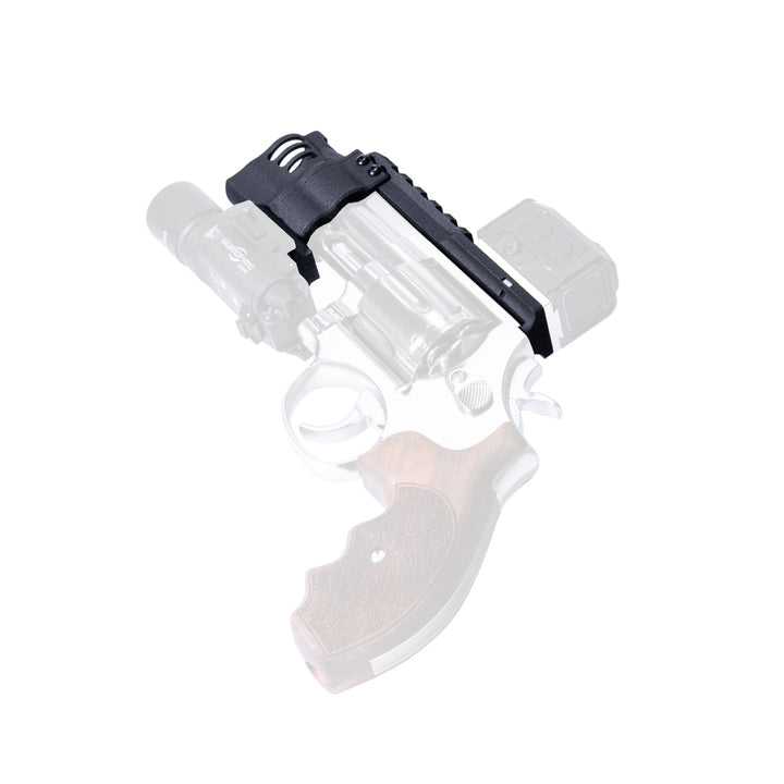 Revanchist Airsoft 3D Print RMR Optic Mount and Compensator Set for ARES S&W 686 2inch Revolver