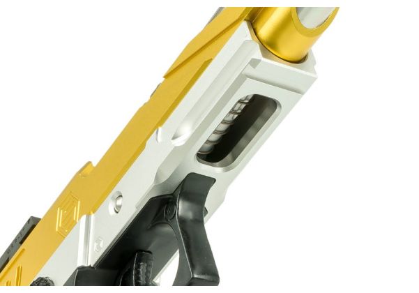 EDGE HI CAPA 5.1 CUSTOM 'STRAT' 3.9 INCH FRAME - ALUMINUM, GOLD