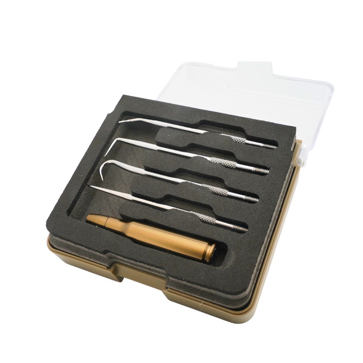 Gun Power Tool 5-Piece Multi-Pick Tool Kit