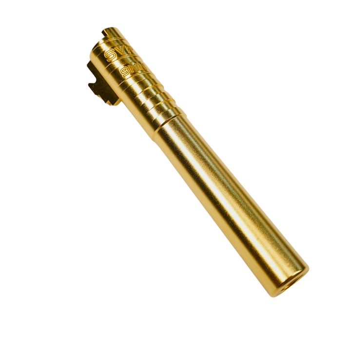 Gunsmith Bros SVP Style Stainless Steel Outer Barrel for Hi-Capa- Gold