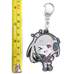 KTactical Tactical Anime Girl Waifu Kawaii PVC Keychain Charm