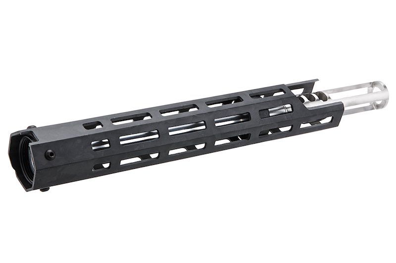 Revanchist Airsoft 10.5" Forged Pattern Carbon Fiber M-Lok Rail Conversion Kit for Marksman IX PCC