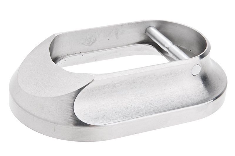 Revanchist Airsoft Stainless Steel INF Style XL Magwell for Hicapa Aluminum Grip