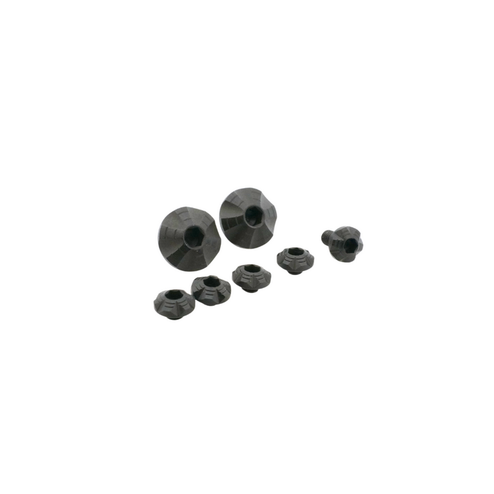 Dr. Black Custom Grip Screw Set for Aluminum Grip (7pcs)
