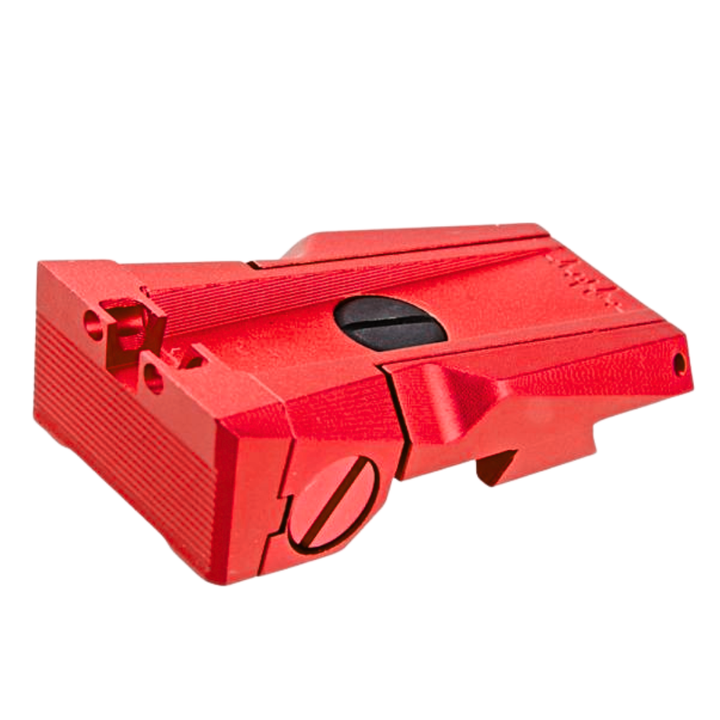 Dr. Black Aluminum Fiber Optic Rear Sight for TM Hi-Capa 5.1
