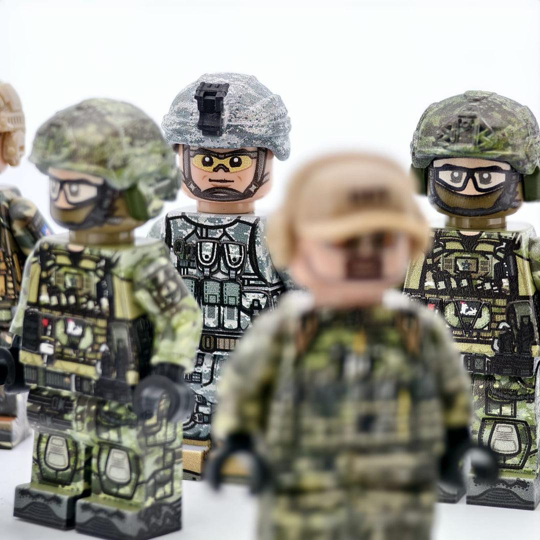 Brick Creator Military Style Mini Figures