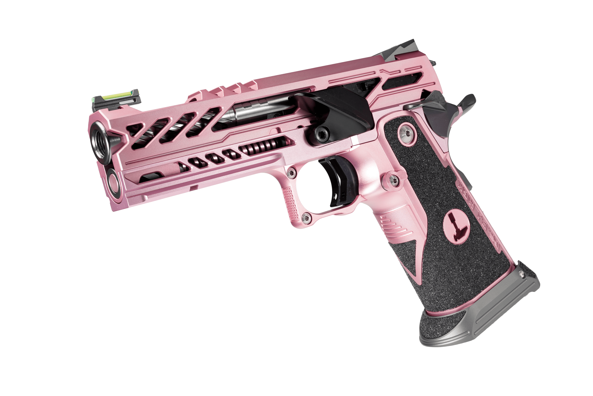 HI-CAPA 電動ガン ブラック/ピンク Bang Bang Custom Dr Black Aluminum Slide Type Y Standard Hi-capa