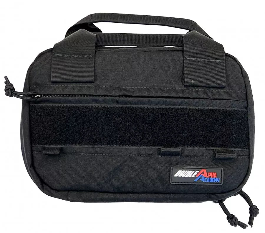 Double Alpha Academy Single Pistol Bag -Black