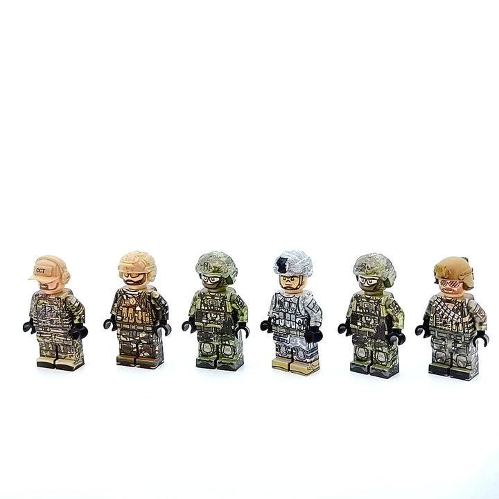 Brick Creator Military Style Mini Figures