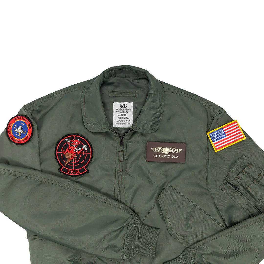 Cockpit USA Movie Hero Top Gun CWU-36/P Flight Jacket – Bang Bang
