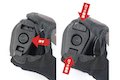 Laylax Krytac P90 Battle Style Quick Holster - Black (Compatible with Tokyo Marui P90)