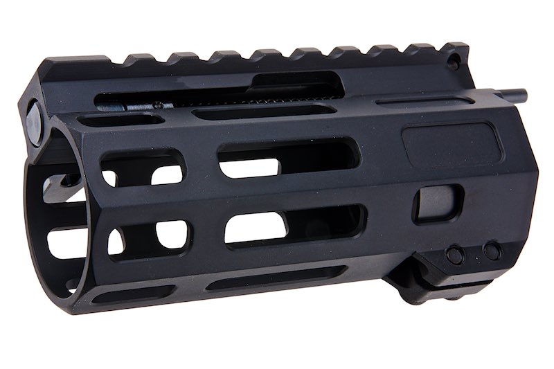 Maple Leaf 'Front Charging' M-Lok Handguard for WE / VFC / GHK M4 GBBR (CNC, 4 inch, Black)