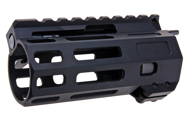 Maple Leaf 'Front Charging' M-Lok Handguard for WE / VFC / GHK M4 GBBR (CNC, 4 inch, Black)
