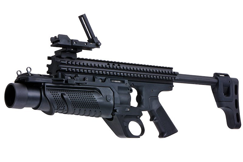 VFC MK13 MOD 0 Enhanced Grenade Launcher Module (Black, Deluxe