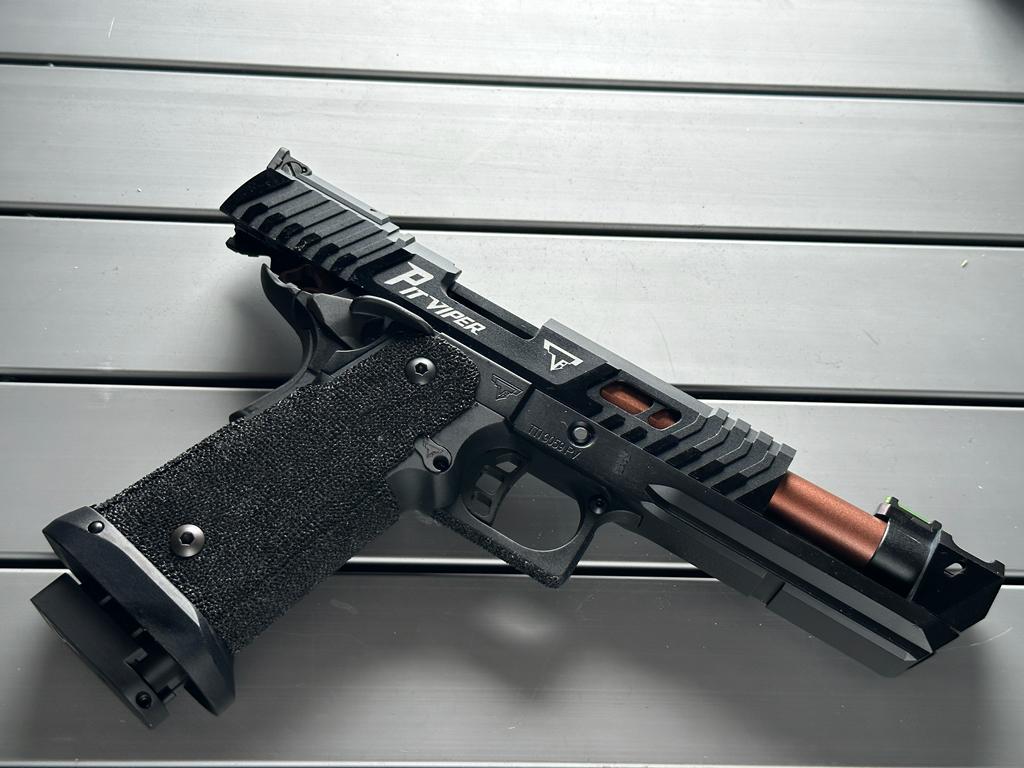 Army Armament John Wick 4 TTI Pit Viper GBB Pistol (Full CNC Slide & Steel Parts)