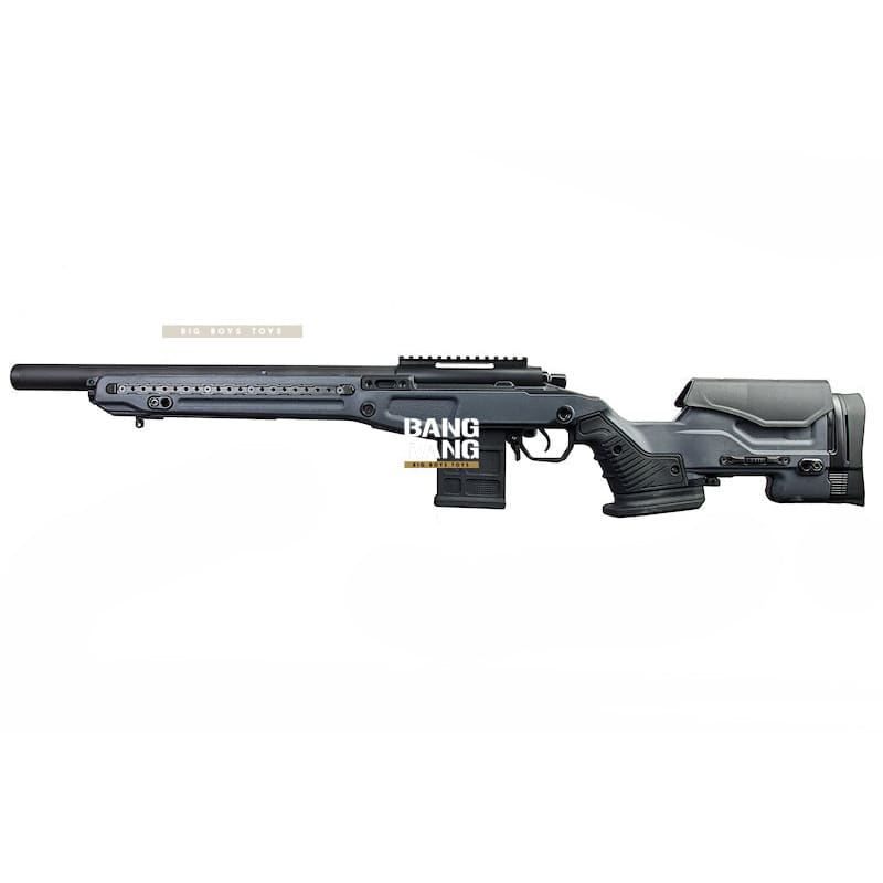 Action army aac t10 shorty spring airsoft rifle (gy) sniper