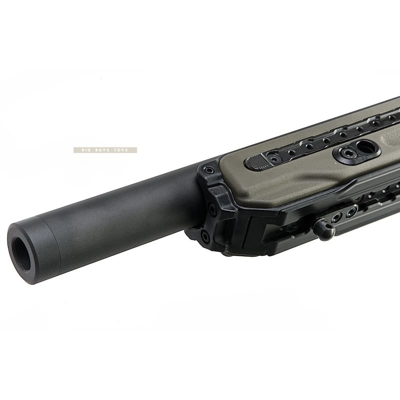 Action army aac t10 shorty spring airsoft rifle (od) sniper