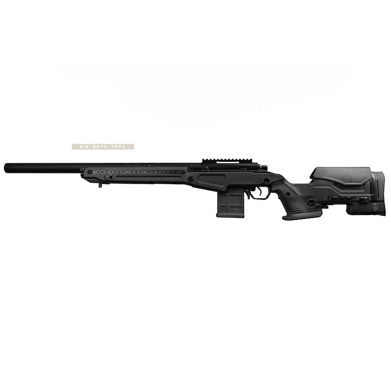 Action army aac t10 spring airsoft rifle (black) sniper
