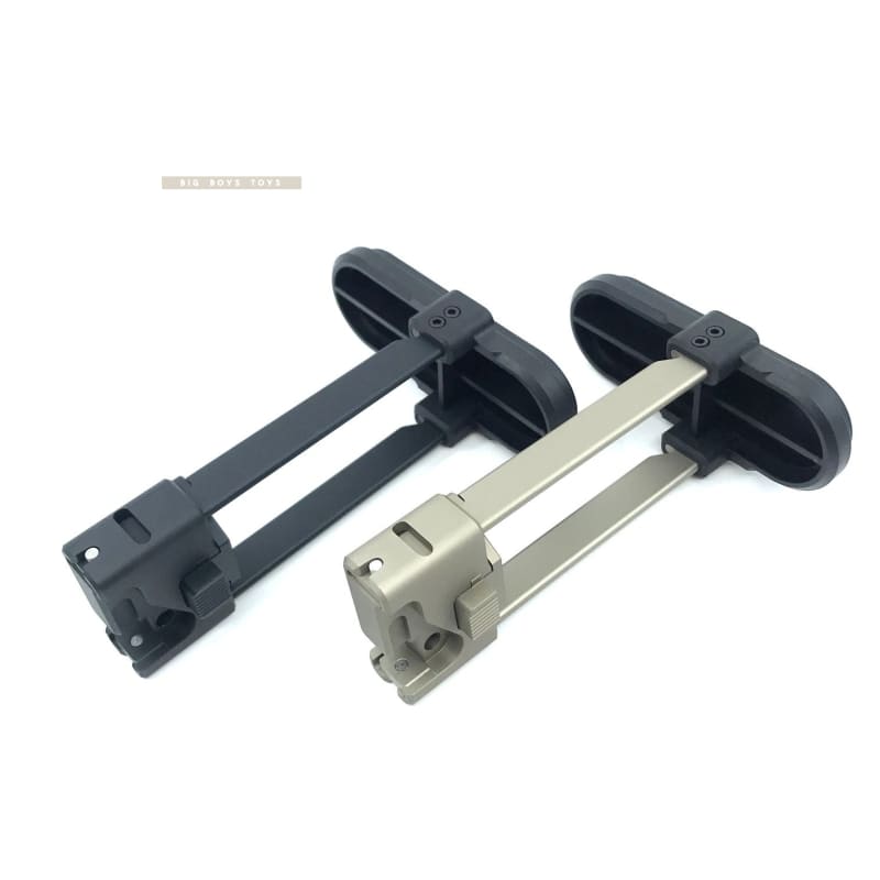Airsoft artisan retractable stock for kwa mp9/tp9 (type b)