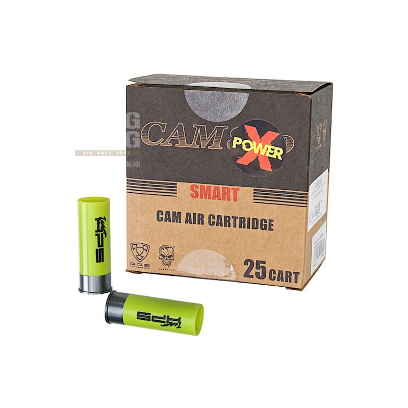 Aps xpower cam mki & mkiii co2 cartridge (25pcs / box) free