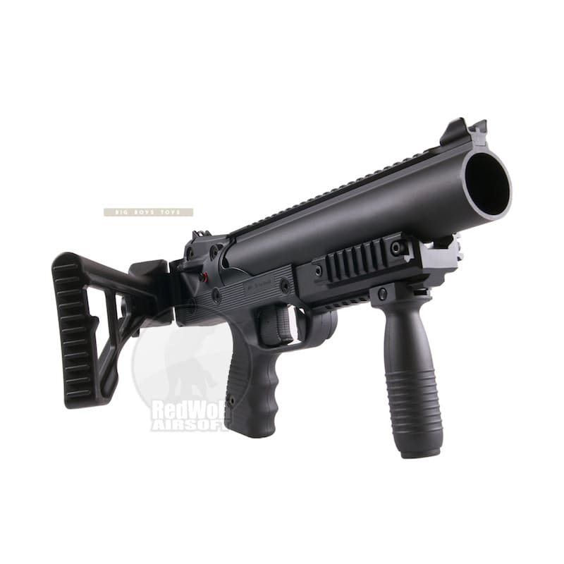 Ares asg gl-06(bk color) grenade launcher with co2 shell