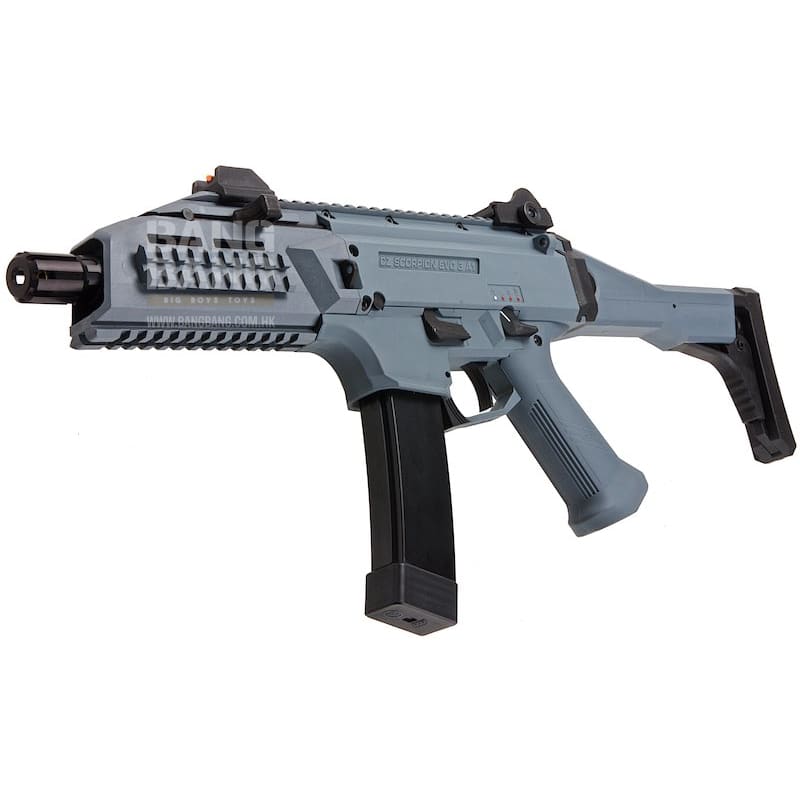 Asg cz scorpion evo3a1 aeg - battleship grey smg free