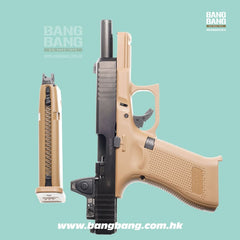 Bang bang custom stainless steel mos g47 (vfc base) pistol /