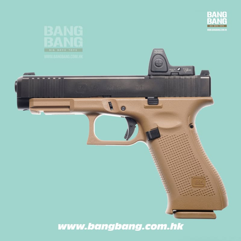 Bang bang custom stainless steel mos g47 (vfc base) pistol /