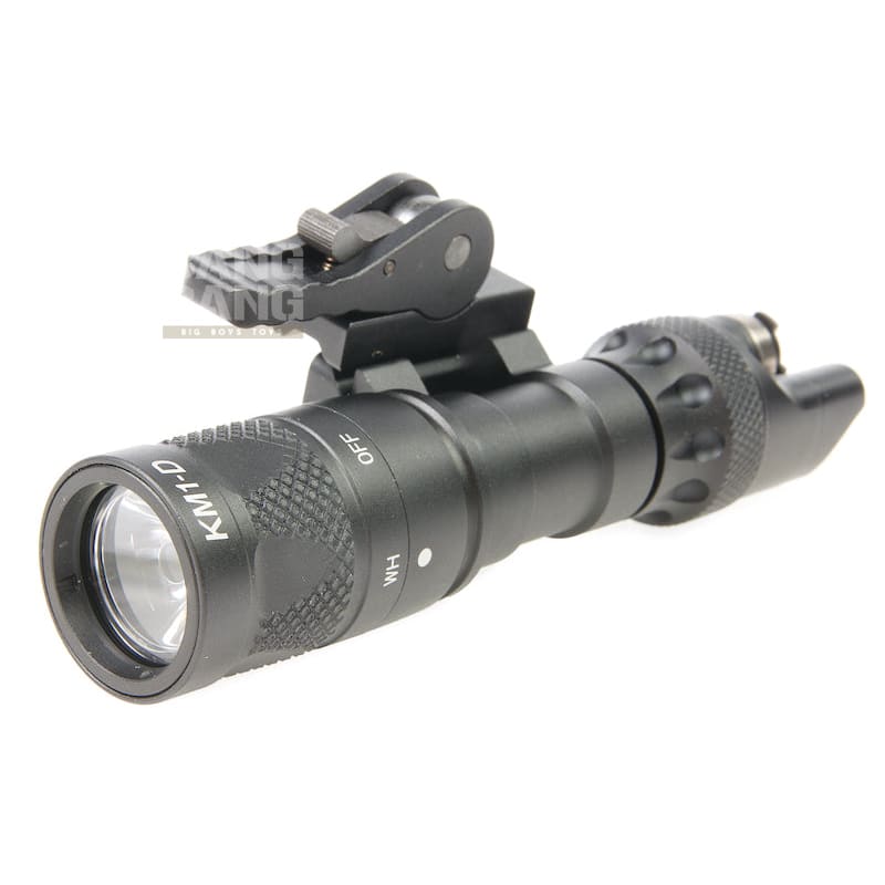 Blackcat airsoft m323v tactical flashlight - black free