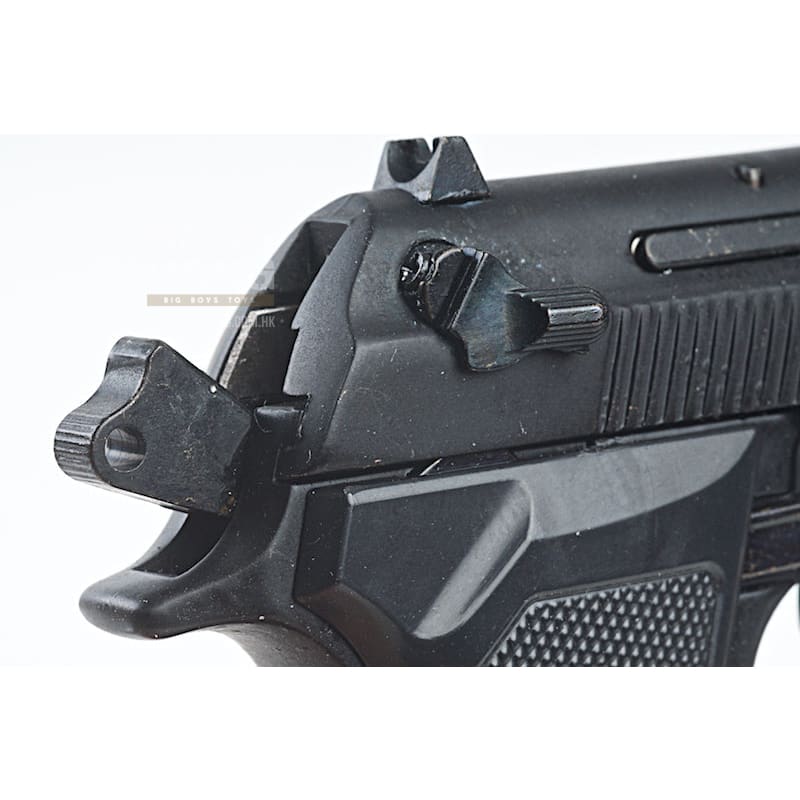 Blackcat airsoft min model gun m92f (shell ejection) - black