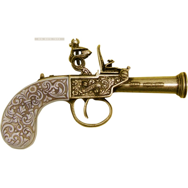 Denix england 1798 flintlock pistol replica (model only)