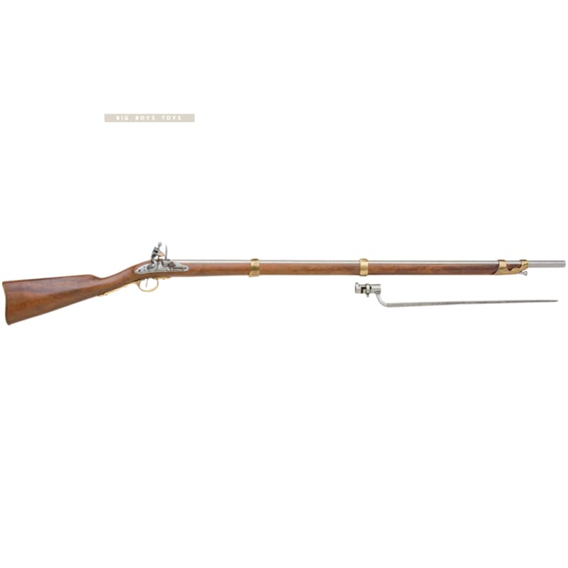 Denix france 1806 flintlock rifle with bayonet replica
