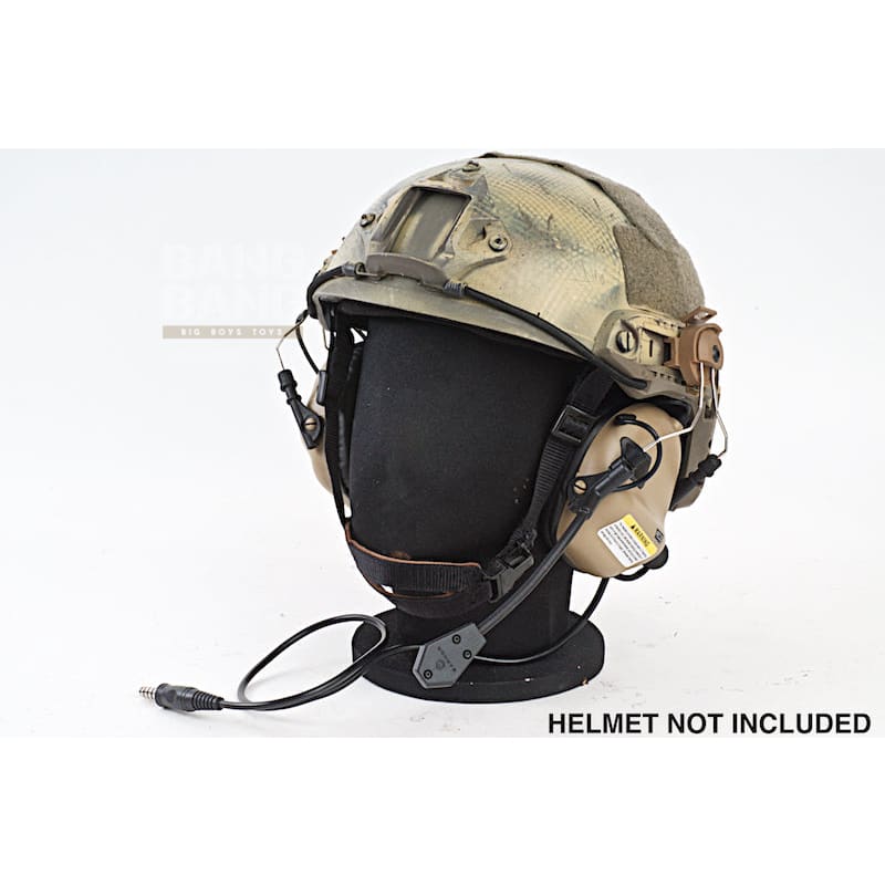 Earmor tactical hearing protection helmet version ear-muff -