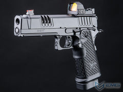 EMG Staccato Licensed XC 2011 Gas Blowback Airsoft Pistol (VIP Grip CNC Ver.)