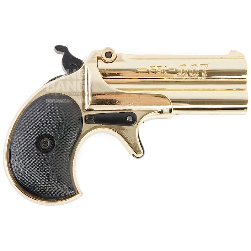 Farsan 8717 derringer metal model gun - golden free shipping