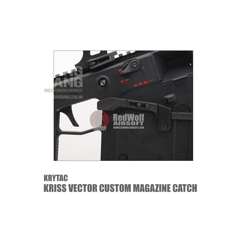 First factory krytac kriss vector custom magazine catch for