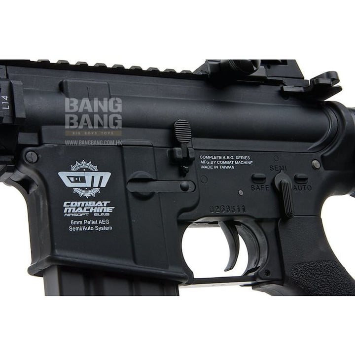 G&g cm16 raider-l aeg airsoft rifle - black free shipping