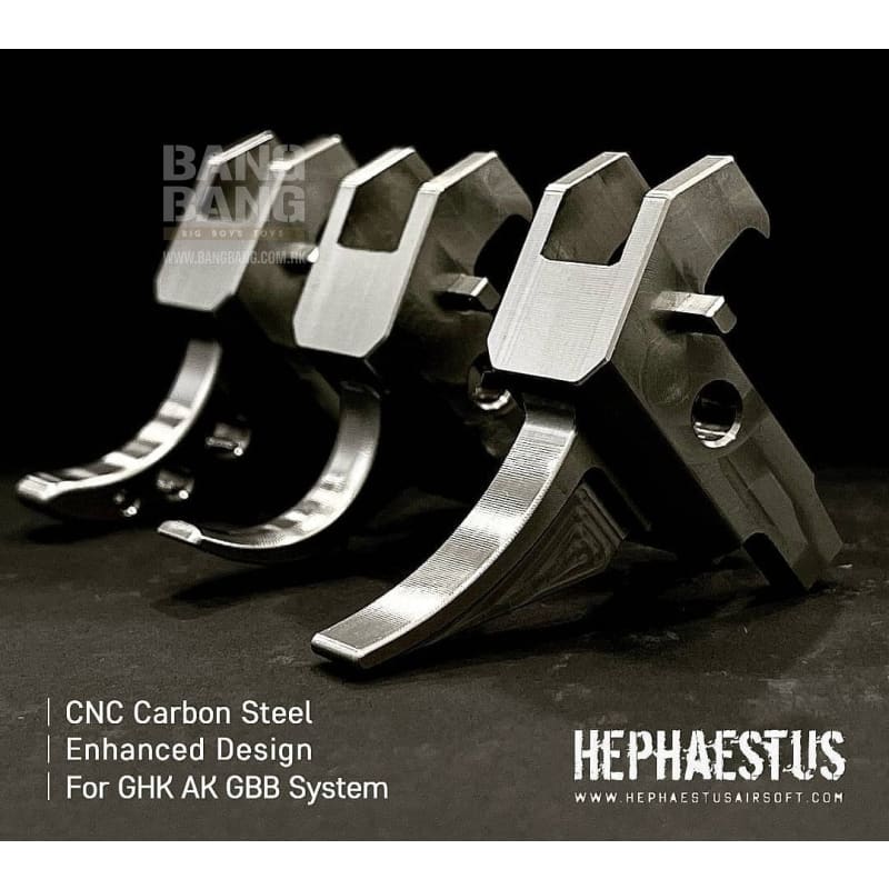 Hephaestus cnc steel enhanced ak trigger for ghk ak series