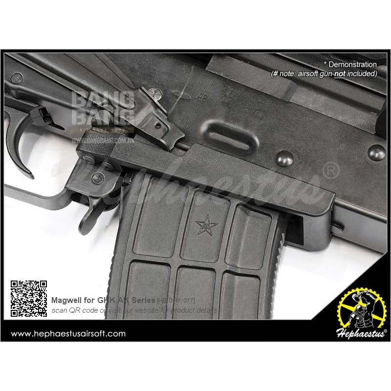 Hephaestus magwell for ghk ak series magwell free shipping