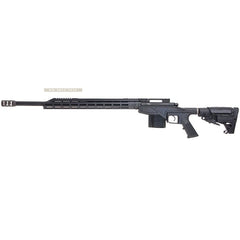 King arms tws m-lok cnc gas sniper rifle - black sniper