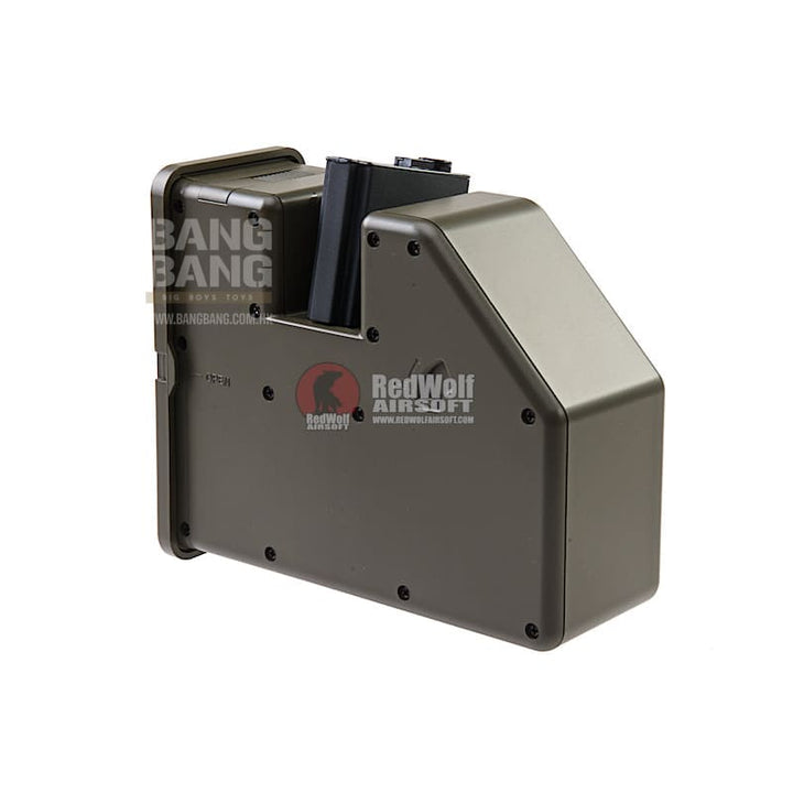 Krytac lmg drum magazine 3500rds for lmg / m4 aeg series
