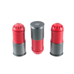 Mag 120rds 40mm airsoft cartridge box set (3 pack) (red)