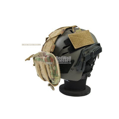 Ops combat helmet counter weight / utility pocket - multicam