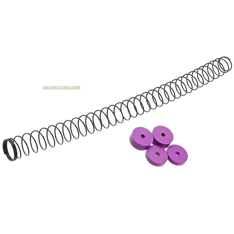 T8 enhanced mws buffer recoil spring with buffer spacer for
