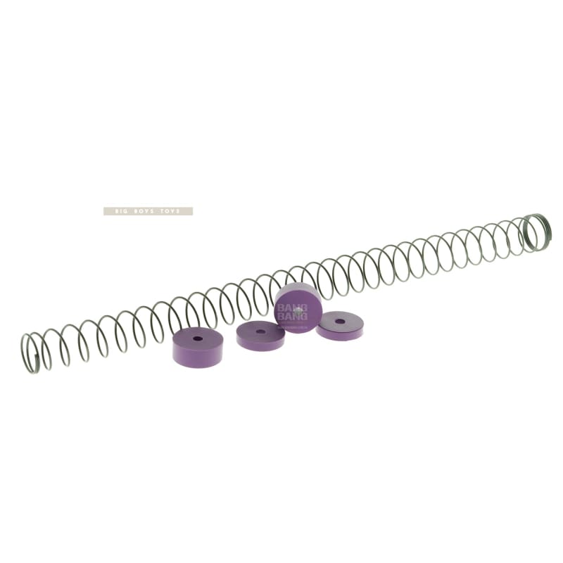 T8 enhanced mws buffer recoil spring with buffer spacer for