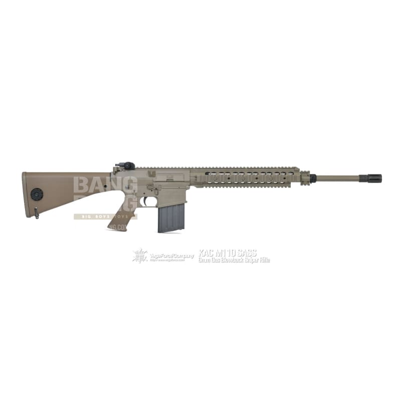 Vfc kac licensed m110 sass gbbr - tan sniper rifle free